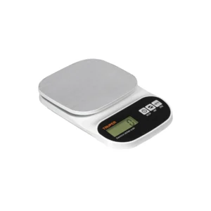 Báscula digital para cocina, plato de acero inox, 5kg