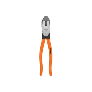 Pinza para electricista 9" uso rudo, mango PVC