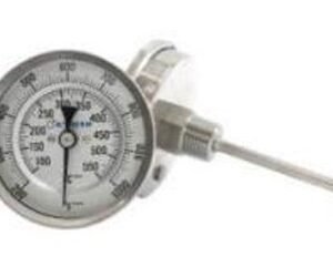 Termómetro Bimetalico Fijo en Acero Inox